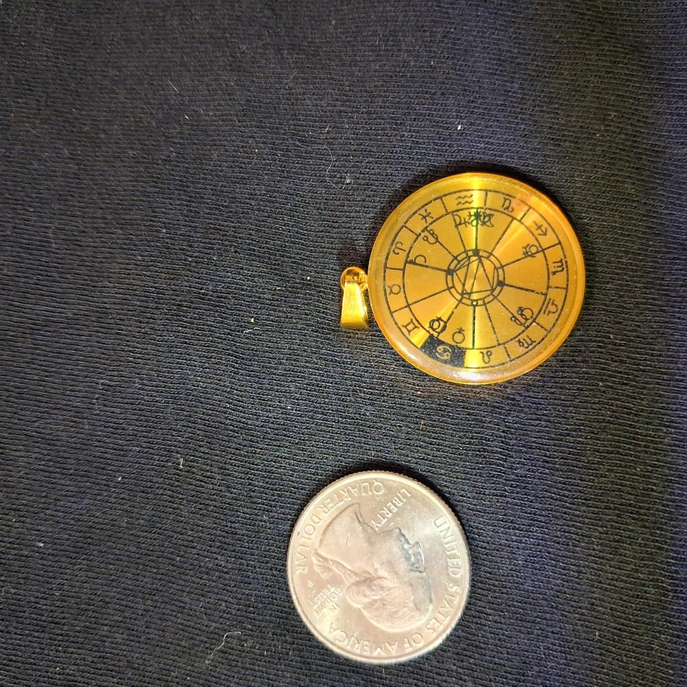 Gold Zodiac Pendant Necklace